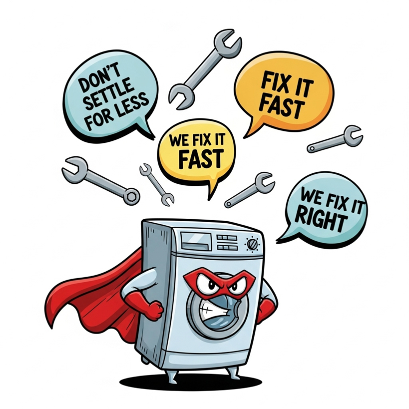 A team of Quick Fix technicians ready to help
